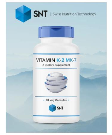 SNT Swiss Nutrition Technology Vitamin K Vitamin K-2 MK-7 90 caps