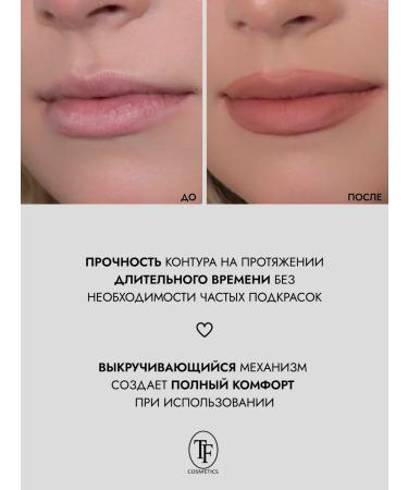 TF Cosmetics Contour pencil Lip Liner & Shadow Cu19-195 Nude - Buy Online on GoSupps.com