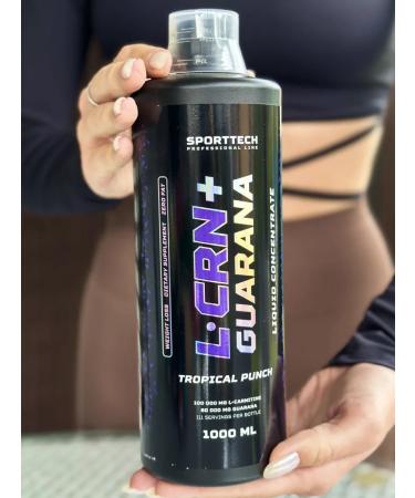 SportTech L carnitine and guarana is predetermined liquid for weight loss 1 liter - Buy Online on GoSupps.com