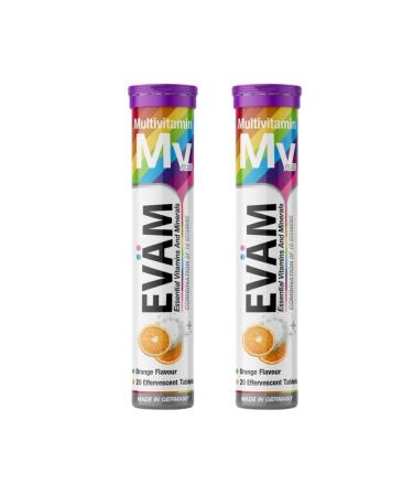 EVAM Multivitamins sparkling pills for immunity 40pcs