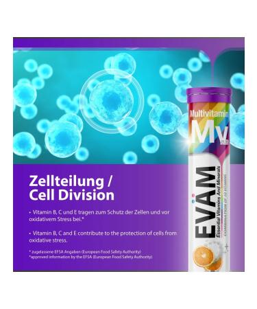 EVAM Multivitamins sparkling pills for immunity 40pcs - Buy Online on GoSupps.com