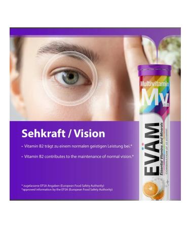 EVAM Multivitamins sparkling pills for immunity 40pcs - Buy Online on GoSupps.com