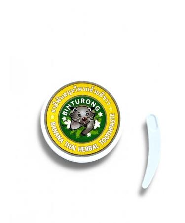 Binturong Thai toothpaste whitening banana 33 g - Buy Online on GoSupps.com