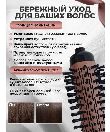 Technoshopoholic Feng Brush Stayler with rotation and ionization 2 in 1 - Buy Online on GoSupps.com