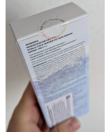 SKIN1004 SPF serum Madagascar Centella Hyalu-Cica Sun Serum - Buy Online on GoSupps.com