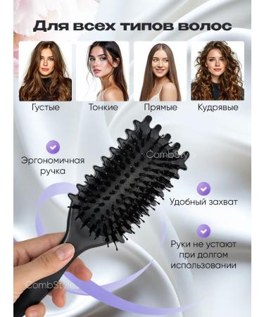 CombStyle Combing for laying curly hair massage - Buy Online on GoSupps.com