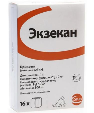 Ceva Eczecan allergies for cats and dogs 16 cubes