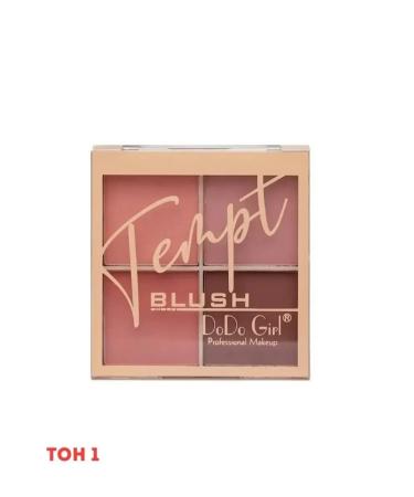DoDo Girl Face blush 4 in 1 tone 01