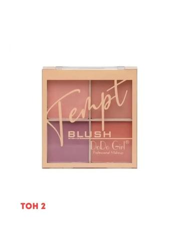 DoDo Girl Face blush 4 in 1 tone 02