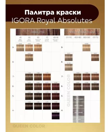 Schwarzkopf Professional Igora Royal Cream-painting Absolutes 8-01-2 pcs 60 ml - Buy Online on GoSupps.com