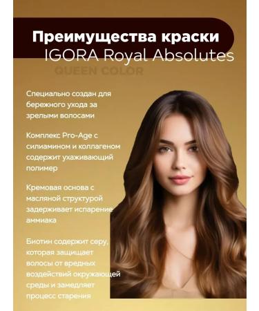 Schwarzkopf Professional Igora Royal Cream-painting Absolutes 4-60-2 pcs 60 ml - Buy Online on GoSupps.com