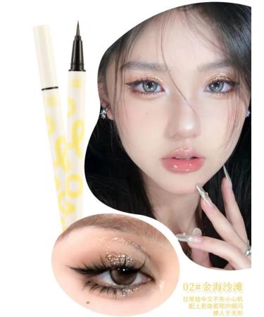 XIXI Brown eyeliner with sparkles - Buy Online on GoSupps.com