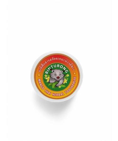 Binturong Thai toothpaste whitening mango 33 g - Buy Online on GoSupps.com