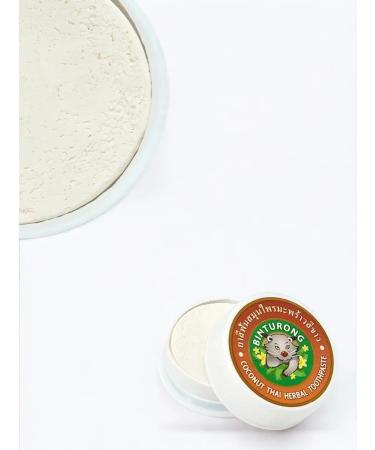 Binturong Thai toothpaste whitening coconut 33 g - Buy Online on GoSupps.com