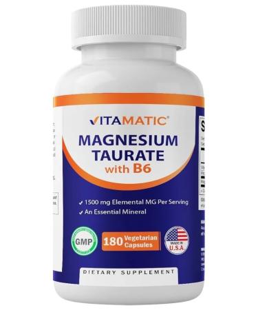NutriBiotic Magnesium Tauraate Vitamin B6