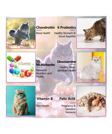 Oimmal Vitamins for cats drops of multivitamins 15 in 1 - Buy Online on GoSupps.com