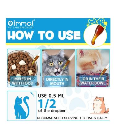 Oimmal Vitamins from coughing sneezing and colds for cats - Buy Online on GoSupps.com