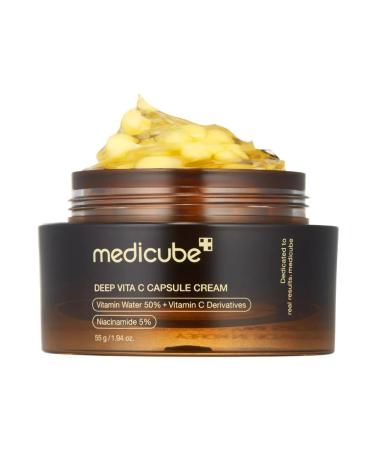 Medicube Facial Face Cream Vita C Capsule Cream 55g - Buy Online on GoSupps.com