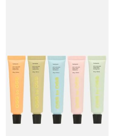 Oss to Oss What s Your Flavour set of dental pastes