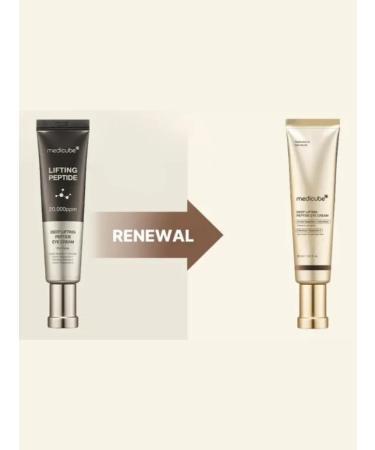 Medicube Anti-aging lifting cream for the skin around the eyes with peptides - Buy Online on GoSupps.com