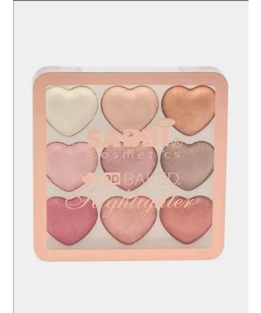 NOZ cosmetics Palette Highlighters for Facial Sabbie