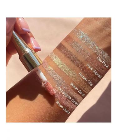 Chupa Chups Liquid sparkles for the eyes in the shade "Champagne Gold" - Buy Online on GoSupps.com