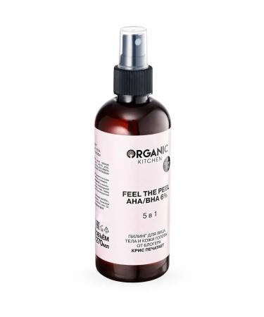 Organic Kitchen Piling for the face body and scalp acid AHA and BHA - Buy Online on GoSupps.com