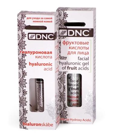 DNC Facial Skin Care Set: Fruit Acids for Face Hyaluronic Acid (26 ml 10 ml) - Buy Online on GoSupps.com