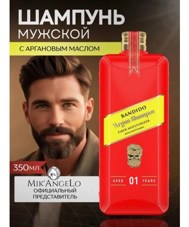 BANDIDO Hair and scalp shampoo Professional with Argan