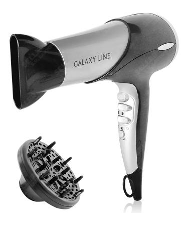 Galaxy Hair hairdi is powerful with nozzles GL4306 +Gift!