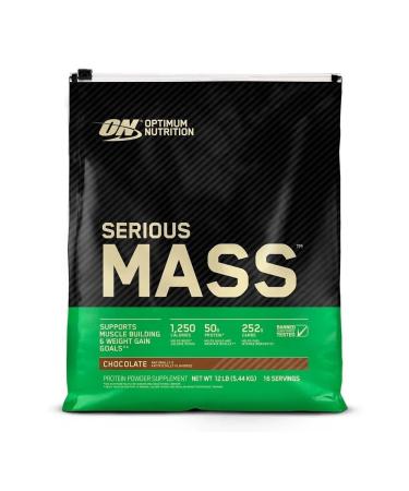 Optimum Nutrition Heiner Serious Mass 5440 gr 12lb chocolate