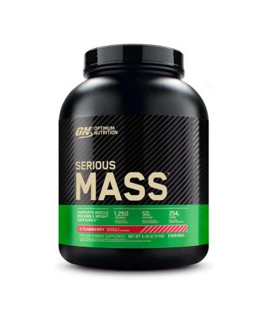 Optimum Nutrition Heiner Serious Mass 2720 g 6Lb strawberries