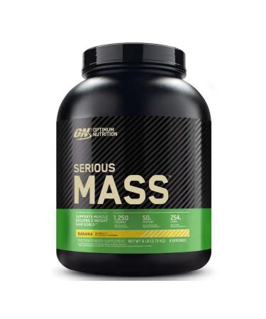 Optimum Nutrition Heiner Serious Mass 2720 g 6LB chocolate peanut oil