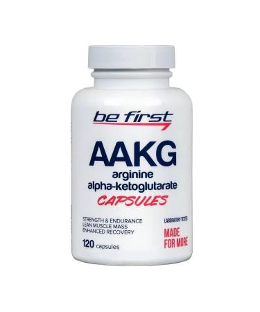 Be First Arginine Alfa-Ketoglutarata AAKG Capsules 120 caps - Buy Online on GoSupps.com