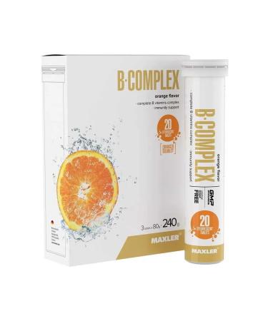 maxler Vitamins of Group B B-Complex 3 tubes 20 spikes. - Buy Online on GoSupps.com