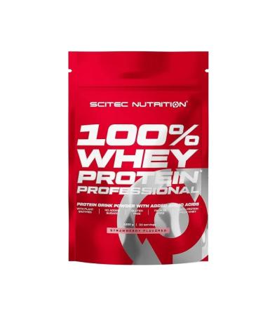 Scitec Nutrition Protein 100% Whey Protein Prof 1000 grams of strawberries