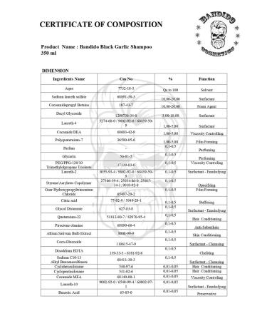 BANDIDOSHOP Anti-hair loss shampoo - Buy Online on GoSupps.com