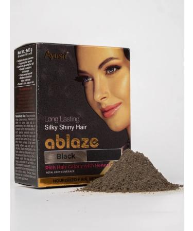 Ayusri Hair henna is black 60 g - Buy Online on GoSupps.com