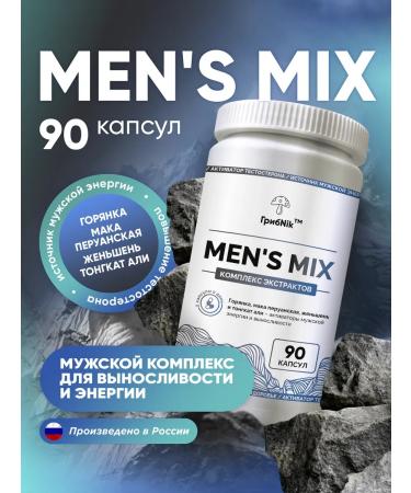 MushroomNik Mens Mix - Goryanka Maca Ginseng Tongate Ali