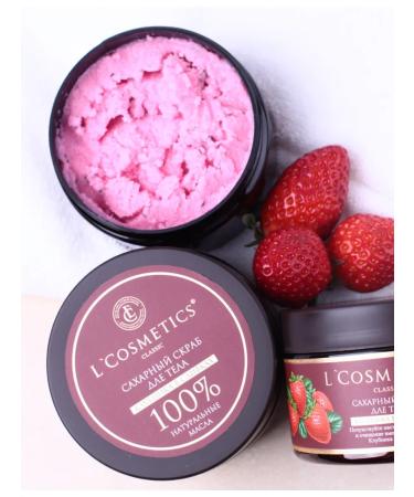 LCOSMETICS Body scrub anti -cellulite sugar strawberries 260 gr - Buy Online on GoSupps.com