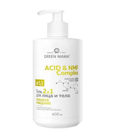 Green Mama Gel for problem skin and body 2 in 1 400 ml