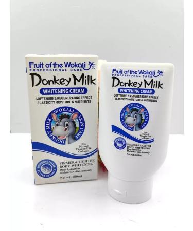 Body cream Wokali Donkey Milk 180 ml