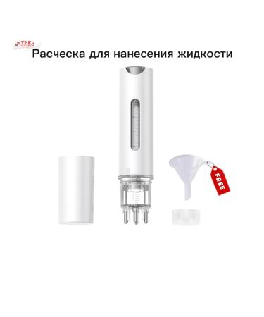 Comb an applicator for tools for loss and hair growth