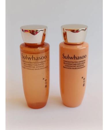 Sulwhasoo Concentrated toner + emulsion with ginseng peptides - Buy Online on GoSupps.com