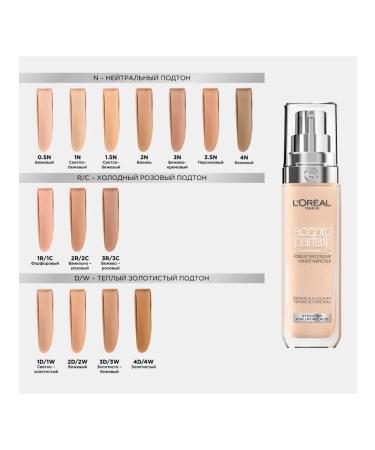 L'OREAL PARIS Tonal cream Accord Parfait 30 ml tone 3n - Buy Online on GoSupps.com