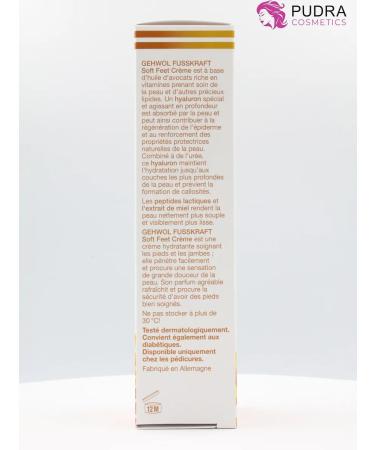 GEHWOL FUSSKRAFT Soft Feet Foot Silk cream 125ml - Buy Online on GoSupps.com