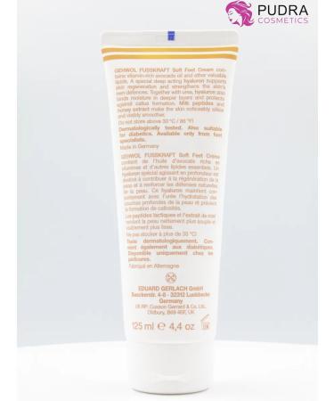 GEHWOL FUSSKRAFT Soft Feet Foot Silk cream 125ml - Buy Online on GoSupps.com