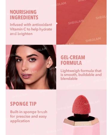 INTOPOP Sheglam liquid blush Color Bloom color Swipe Right - Buy Online on GoSupps.com