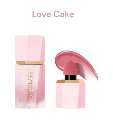 INTOPOP Sheglam liquid blush Color Bloom Color Love Cake
