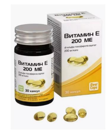 Home medicine cabinet Vitamin E 200 IU caps 30pcs 1 - Buy Online on GoSupps.com